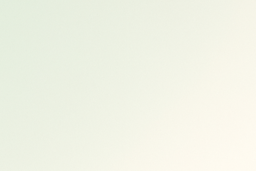 Minimalist gradient banner with soft sage green tones