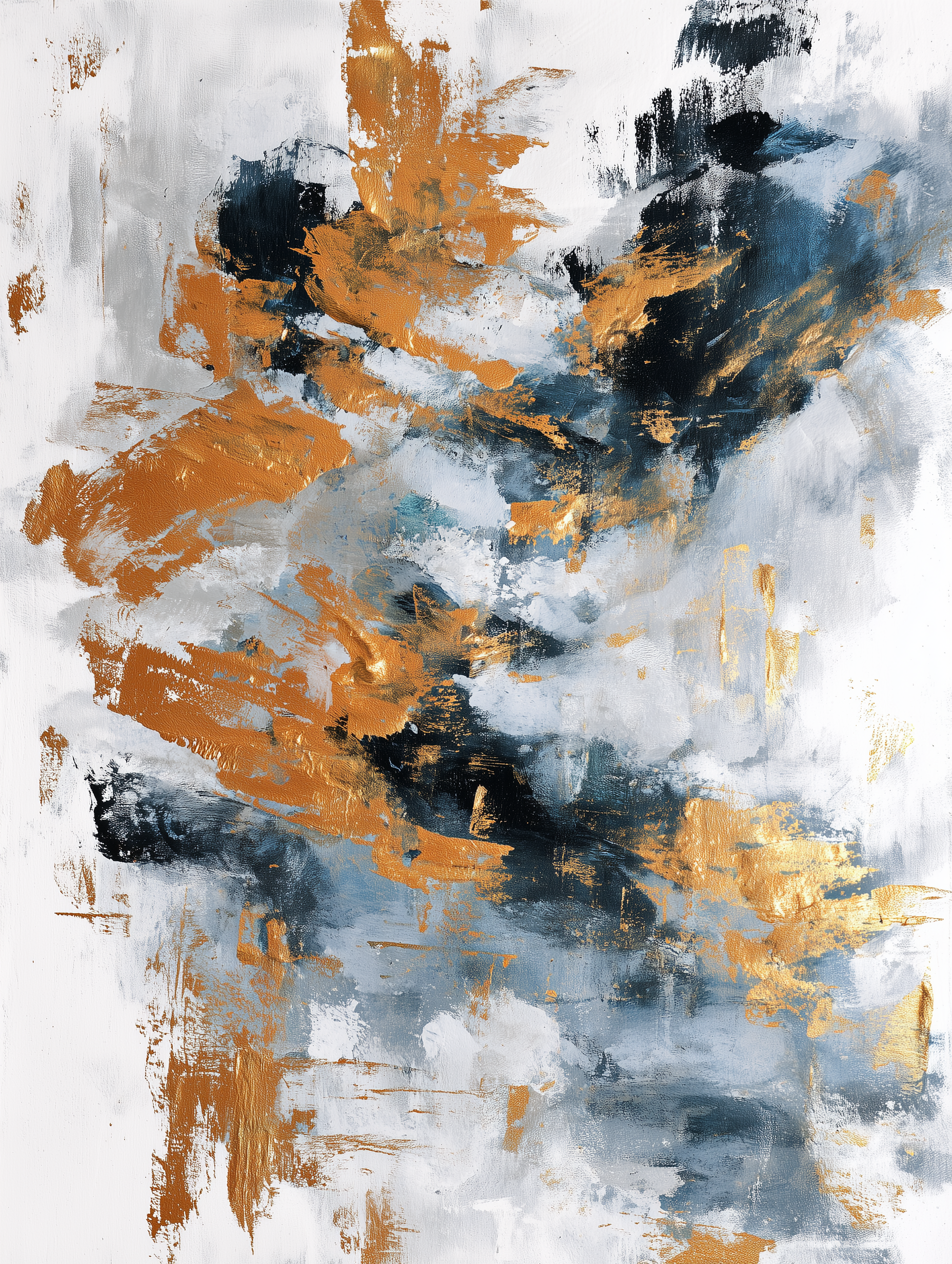 Orange & Black